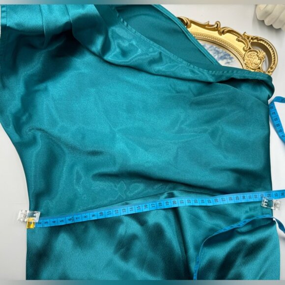 🆕 BRONX & BANCO Monica Turquoise Gown, Sz S US 4- Moving sale - Picture 15 of 15